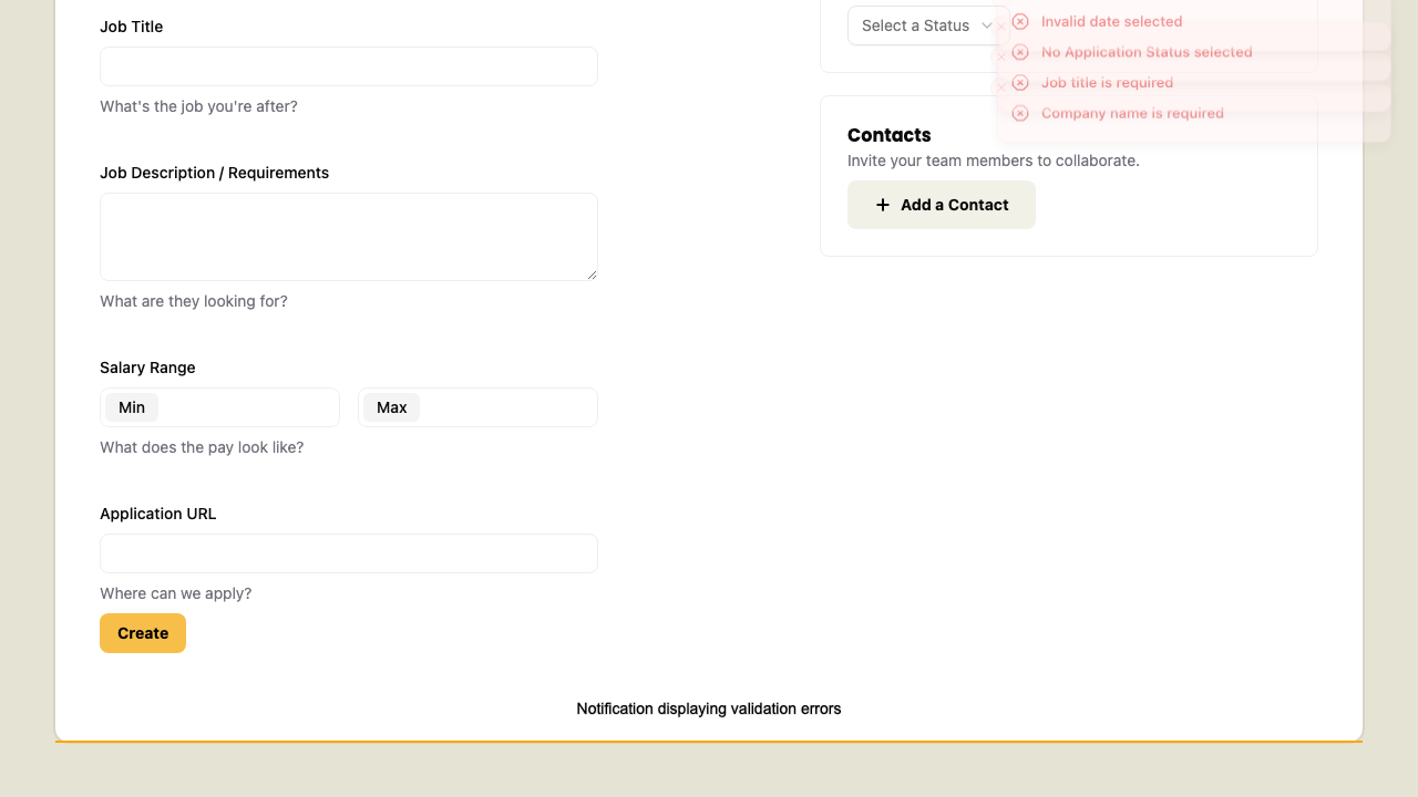 A screenshot of the toaster that is slightly transparent and all clumped close together.